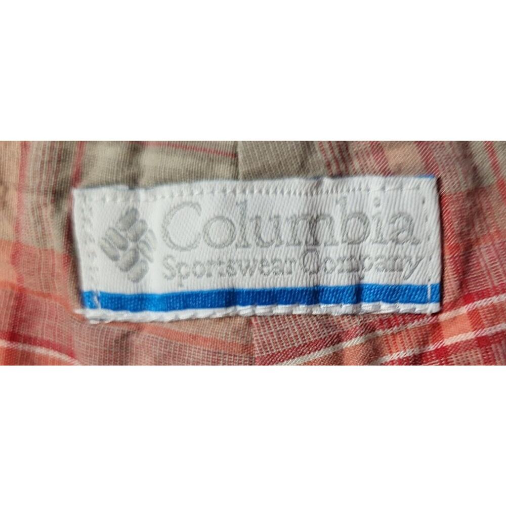 Columbia Women Size 16 Plaid Bermuda Shorts Cotton Lightweight - Picture 10 of 13